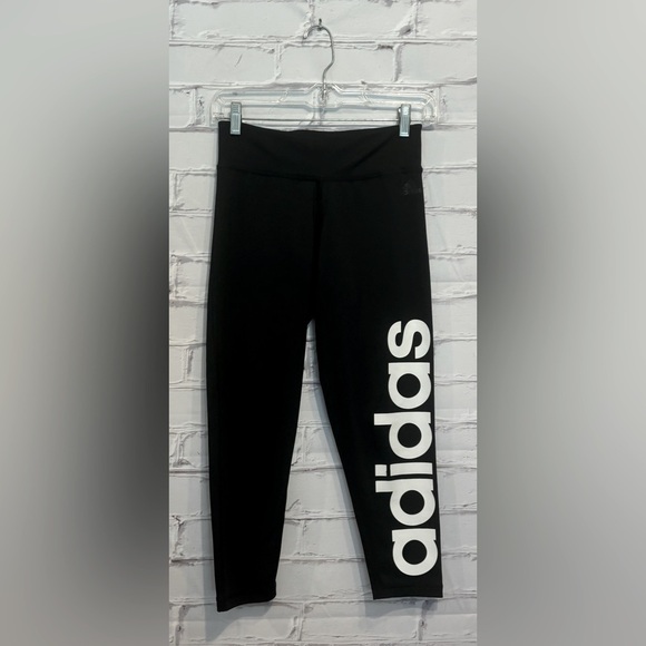Adidas Climalite Capris - Black - Size Small - Picture 1 of 3